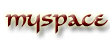 Myspace footer menu item